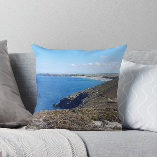 Item preview, Cornwall Coast Path West of Perranporth in the summer sun.  designed and sold by Emma  Amies.