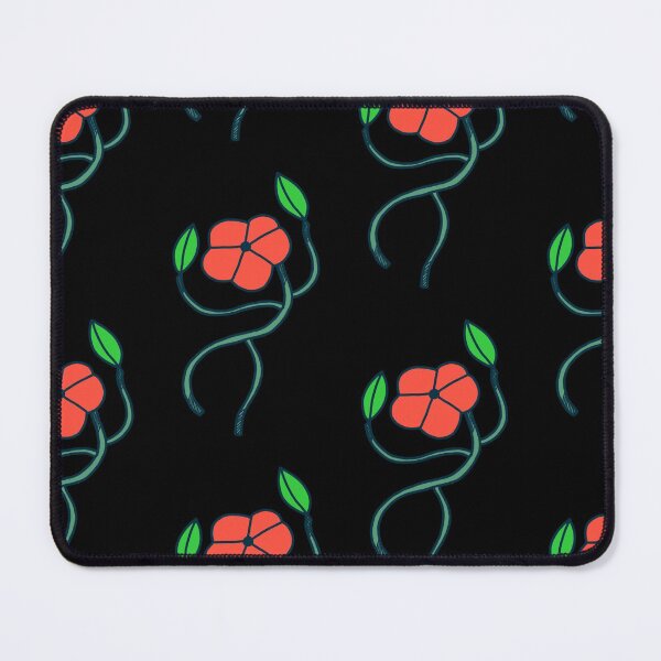 Item preview, Dancing Flowers - Black Background Version designed and sold by Snarky Studio.