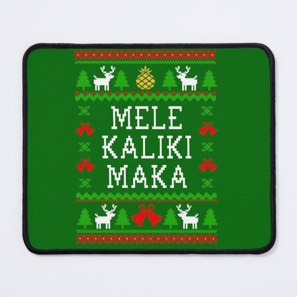 Item preview, Mele Kaliki Maka - Ugly Christmas Sweater Style designed and sold by Christmas-Tees.