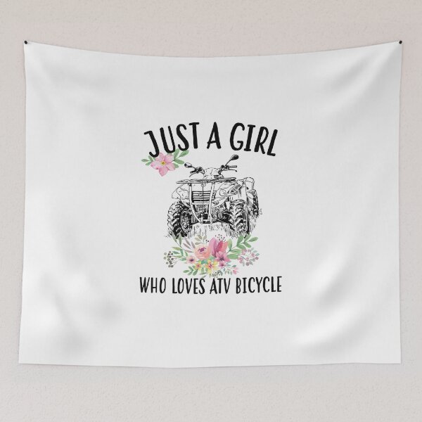 Item preview, Just a girl who loves atv bicycle designed and sold by Landesign.