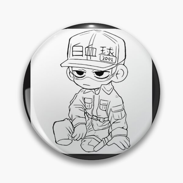 Item preview, Hataraku SaibouCells At Work-(Mono)  designed and sold by CherylKato.