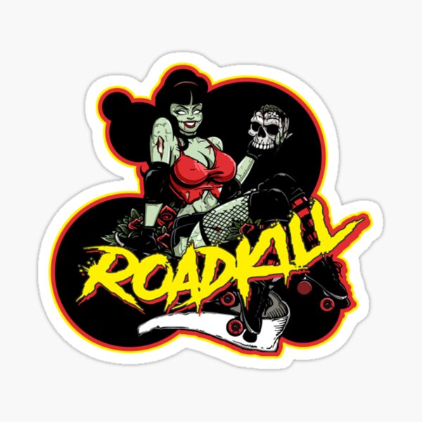 Roller Derby  Road Kill  Sticker