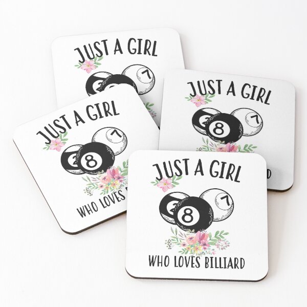 Item preview, Just a girl who loves Billiard designed and sold by Landesign.