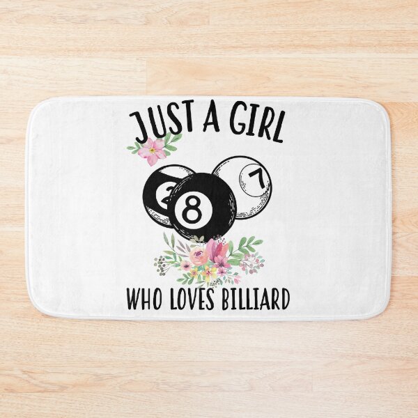 Item preview, Just a girl who loves Billiard designed and sold by Landesign.