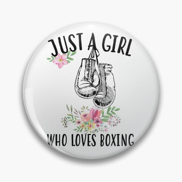 Item preview, Just a girl who loves boxing designed and sold by Landesign.