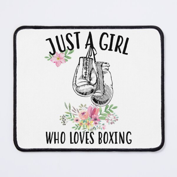 Item preview, Just a girl who loves boxing designed and sold by Landesign.