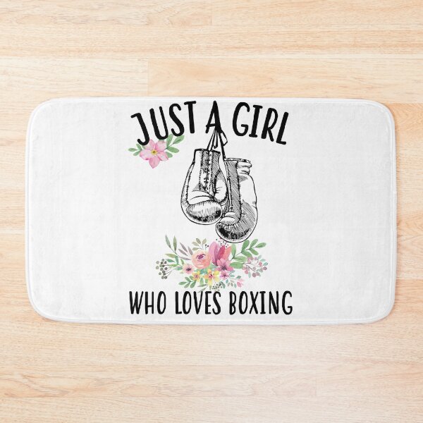 Item preview, Just a girl who loves boxing designed and sold by Landesign.