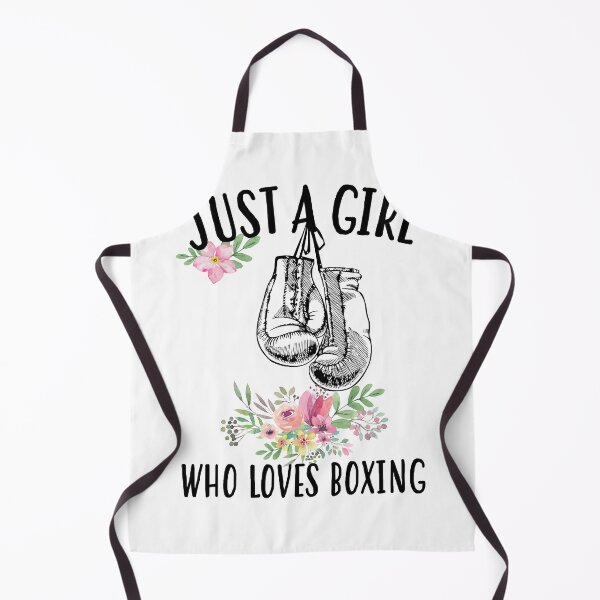 Item preview, Just a girl who loves boxing designed and sold by Landesign.