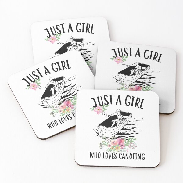 Item preview, Just a girl who loves Canoeing designed and sold by Landesign.