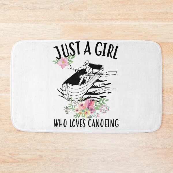 Item preview, Just a girl who loves Canoeing designed and sold by Landesign.