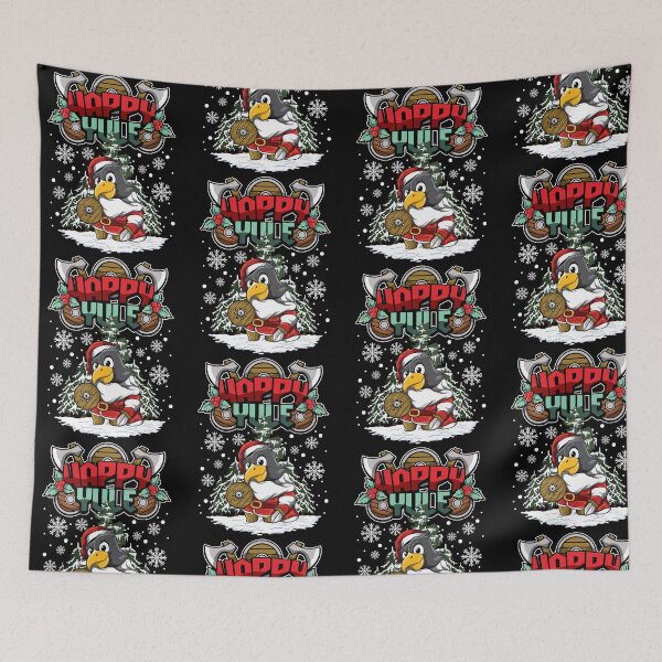 Item preview, Happy Yule - Viking Christmas - Eagle designed and sold by anziehend.