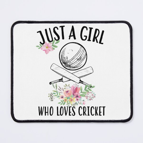 Item preview, Just a girl who loves cricket designed and sold by Landesign.