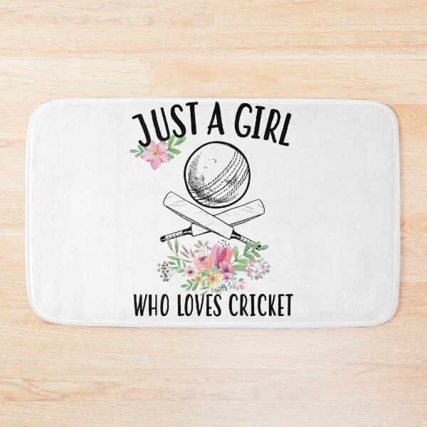Item preview, Just a girl who loves cricket designed and sold by Landesign.