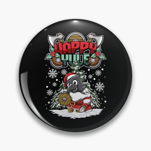 Item preview, Happy Yule - Viking Christmas - Raven designed and sold by anziehend.
