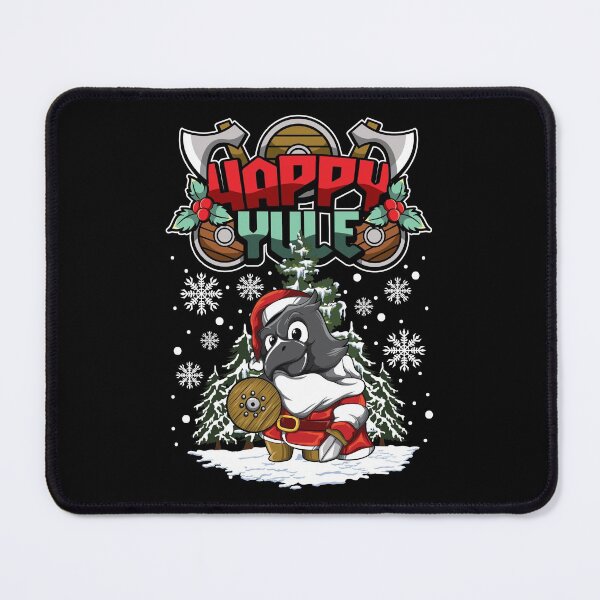 Item preview, Happy Yule - Viking Christmas - Raven designed and sold by anziehend.