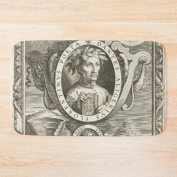 Item preview, Dante Alighieri portrait, divine comedy designed and sold by Mauswohn.