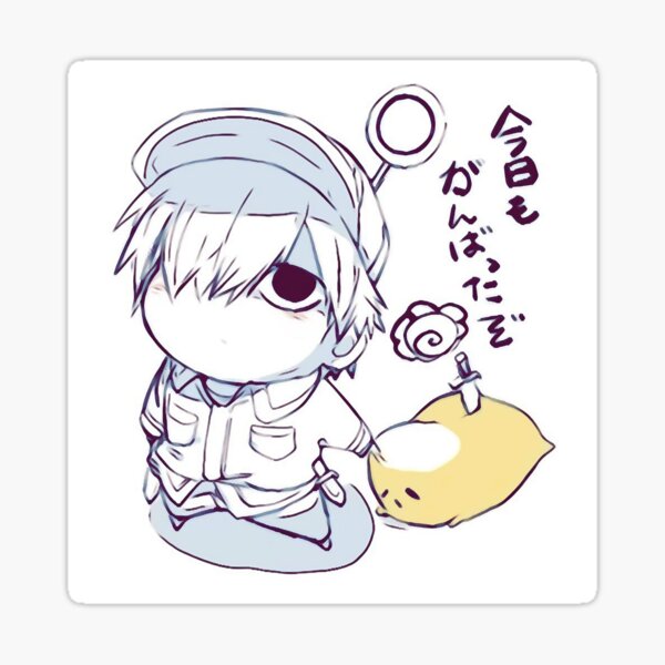 Item preview, Hataraku SaibouCells At Work-(Mono)  designed and sold by CherylKato.