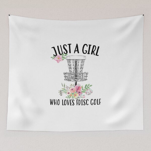 Item preview, Just a girl who loves Disc golf designed and sold by Landesign.