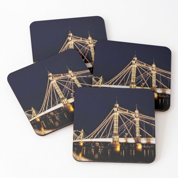Item preview, Albert Bridge River Thames London designed and sold by AndyEvansPhotos.