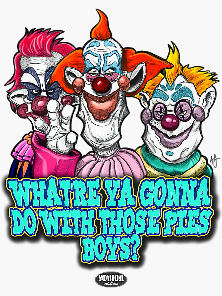 "Killer Klowns From Outer Space" Sticker for Sale by Killerklowns376