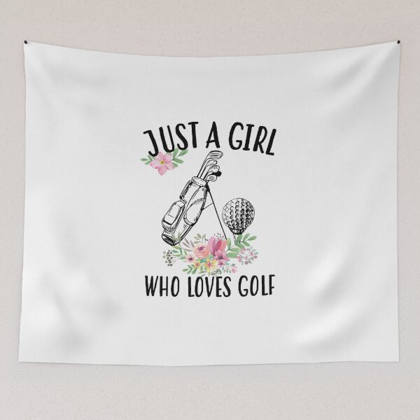 Item preview, Just a girl who loves Golf designed and sold by Landesign.