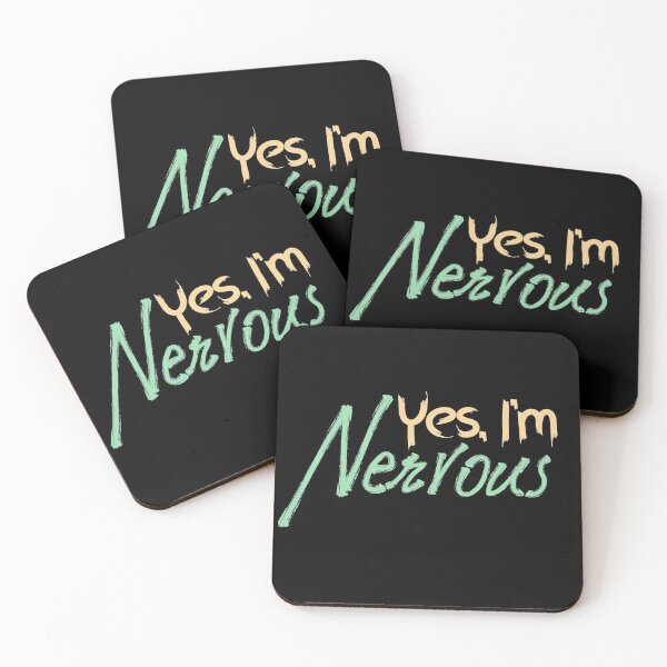 Item preview, Yes I am Nervous, Self Deprecating, Nervousness designed and sold by Digital Lama Creations.