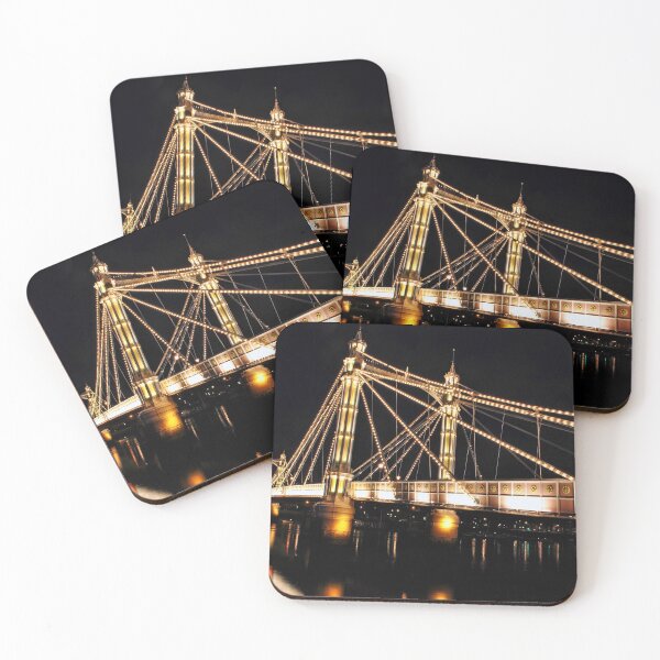 Item preview, Albert Bridge River Thames London designed and sold by AndyEvansPhotos.