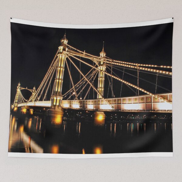 Item preview, Albert Bridge River Thames London designed and sold by AndyEvansPhotos.