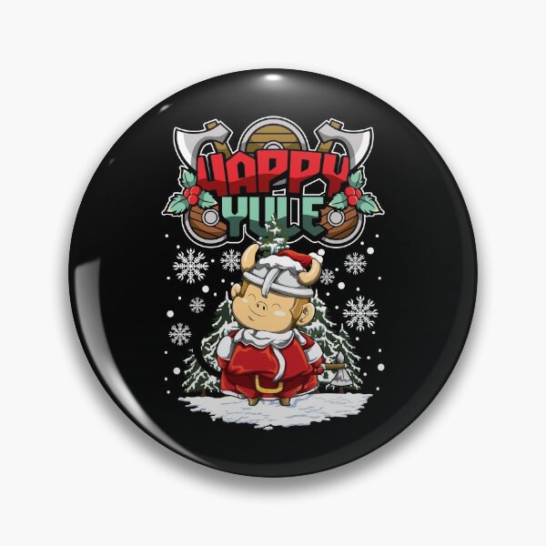 Item preview, Happy Yule - Viking Christmas - Monkey designed and sold by anziehend.