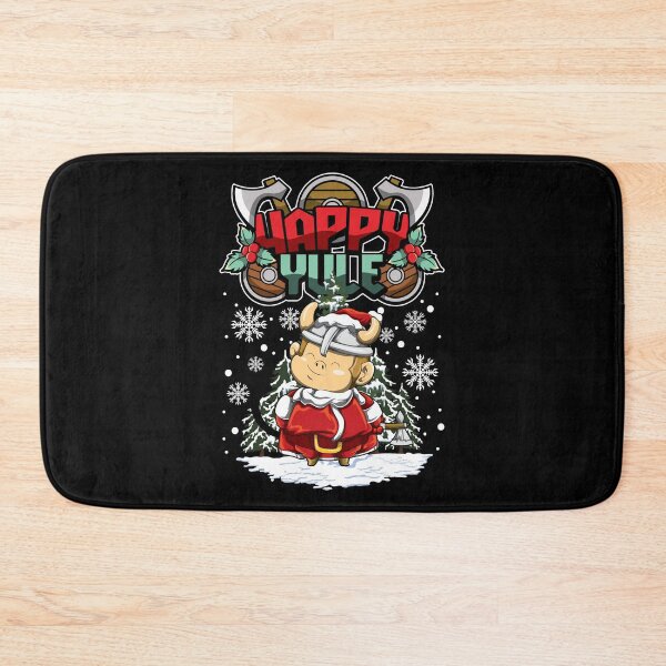 Item preview, Happy Yule - Viking Christmas - Monkey designed and sold by anziehend.