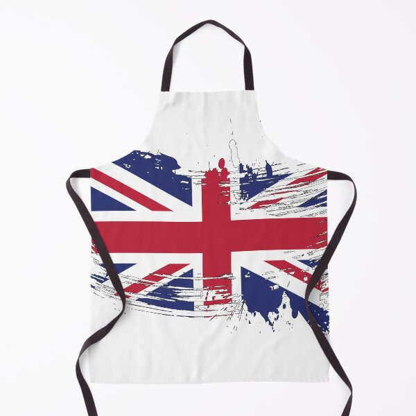 Item preview, United Kingdom Flag Brush Splatter designed and sold by DCornel.