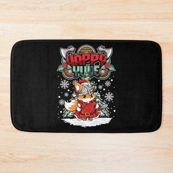 Item preview, Happy Yule - Viking Christmas - Fox designed and sold by anziehend.