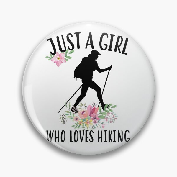Item preview, Just a girl who loves Hiking designed and sold by Landesign.