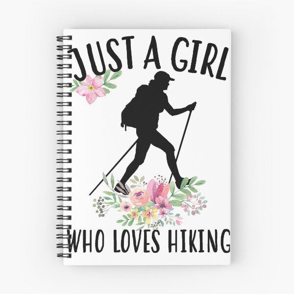 Item preview, Just a girl who loves Hiking designed and sold by Landesign.