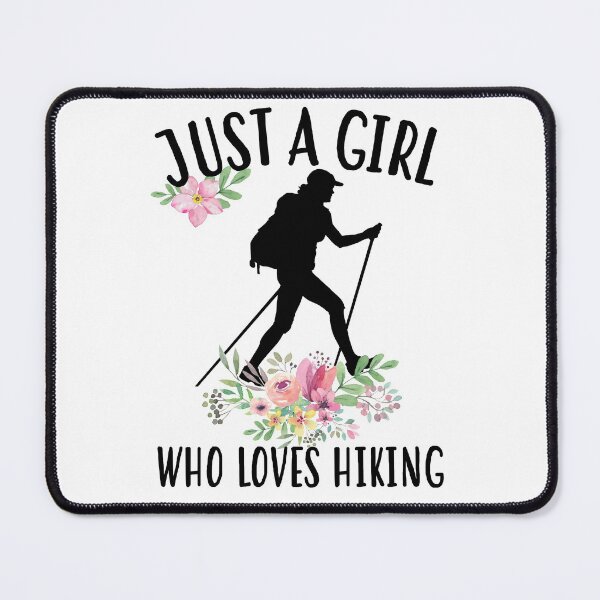 Item preview, Just a girl who loves Hiking designed and sold by Landesign.