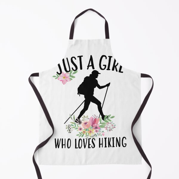 Item preview, Just a girl who loves Hiking designed and sold by Landesign.
