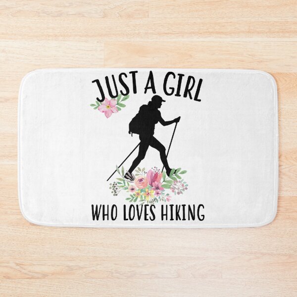 Item preview, Just a girl who loves Hiking designed and sold by Landesign.