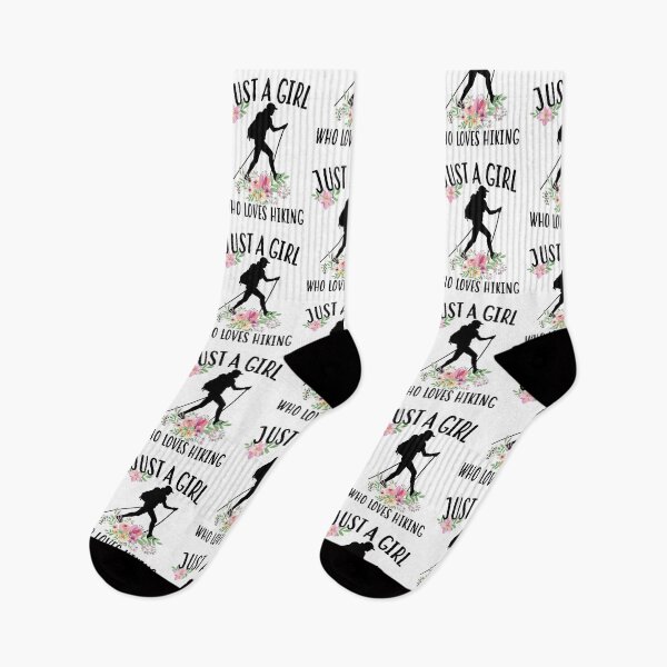 Item preview, Just a girl who loves Hiking designed and sold by Landesign.