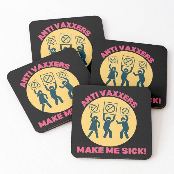 Item preview, Anti vaxxers make me sick black                 designed and sold by Purplerushh.
