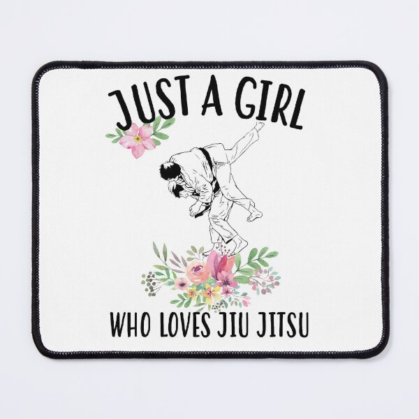 Item preview, Just a girl who loves jiu jitsu designed and sold by Landesign.