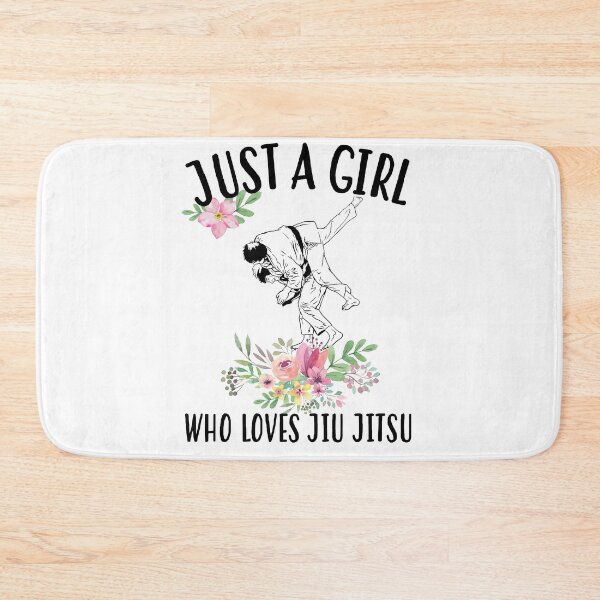 Item preview, Just a girl who loves jiu jitsu designed and sold by Landesign.