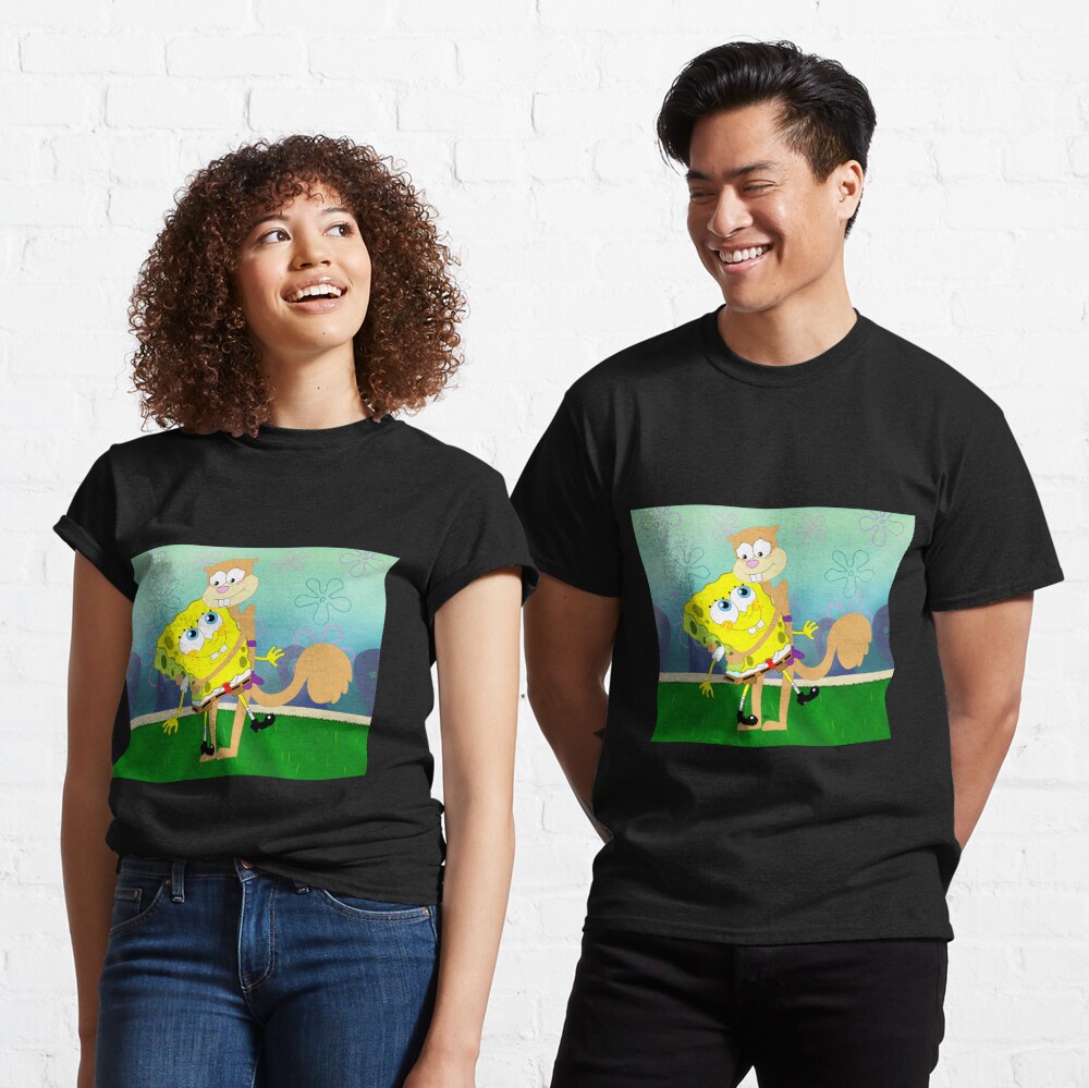 Spongebob hotsell couple t-shirt