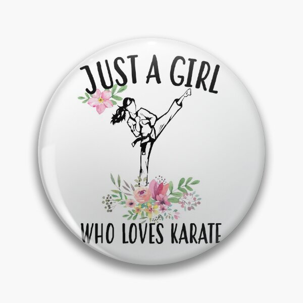 Item preview, Just a girl who loves Karate designed and sold by Landesign.