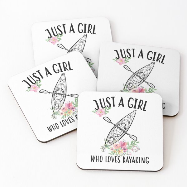 Item preview, Just a girl who loves Kayaking designed and sold by Landesign.