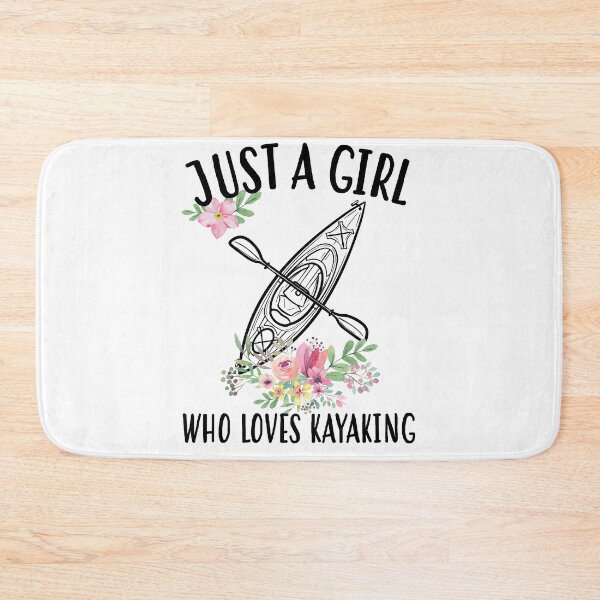 Item preview, Just a girl who loves Kayaking designed and sold by Landesign.