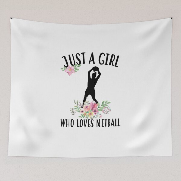 Item preview, Just a girl who loves Netball designed and sold by Landesign.