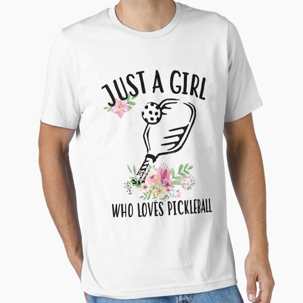 Item preview, Just a girl who loves Pickleball designed and sold by Landesign.