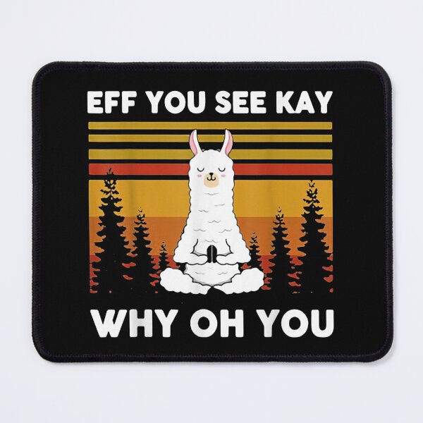 Item preview, Vintage EFF You See Kay Why Oh You Llama designed and sold by Larslundberg.