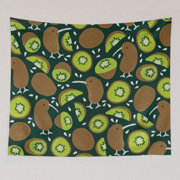 Item preview, Kiwis & Kiwis – Emerald designed and sold by Cat Coquillette.