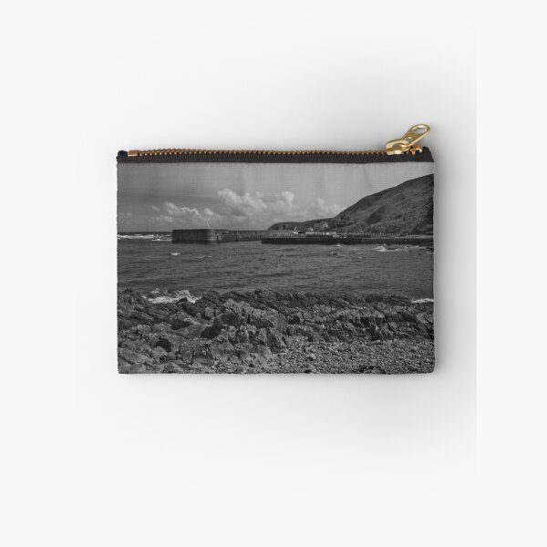 Item preview, Burnmouth Harbour (Mono) designed and sold by WatscapePhoto.
